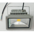 Ip 65 luz de inundación llevada al aire libre 20w Brideglux o cuerpo de aluminio del meanwell de la viruta del epistar